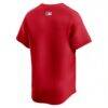 Boston Red Sox Nike Alternate Limited Jersey - Red - Detail View
