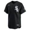 Chicago White Sox Nike Alternate Limited Jersey - Black - Side View