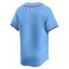 St. Louis Cardinals Nike Alternate Limited Jersey - Light Blue - Detail View