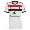 Manchester United adidas Originals 2024/25 Third Replica Jersey - Cream - Side View