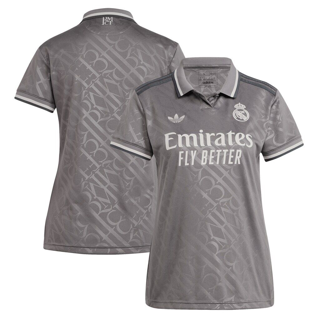 Real Madrid adidas Originals Women's 2024/25 Third Replica Jersey