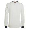 Manchester United adidas Originals 2024/25 Third Replica Long Sleeve Jersey - Cream - Detail View