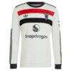 Manchester United adidas Originals 2024/25 Third Replica Long Sleeve Jersey - Cream - Side View