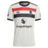 Manchester United adidas Originals 2024/25 Third Custom Authentic Jersey - Cream - Side View