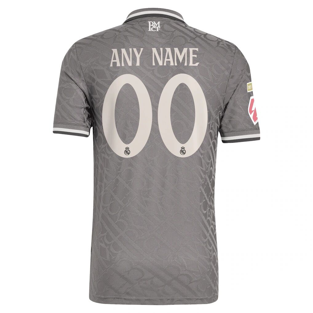 Real Madrid adidas Originals 2024/25 Third Authentic Custom Jersey