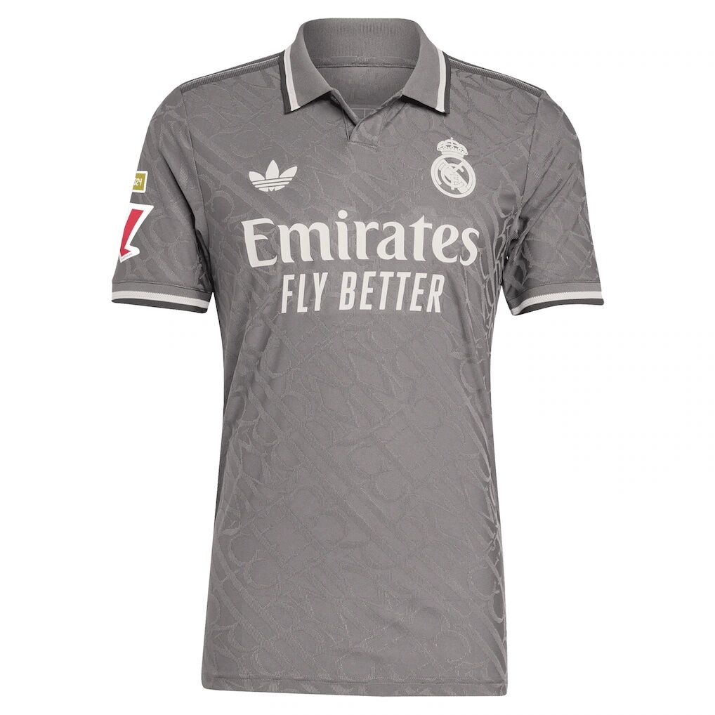 Real Madrid adidas Originals 2024/25 Third Authentic Custom Jersey