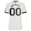 Manchester United adidas Originals 2024/25 Third Custom Replica Jersey - Cream - Detail View