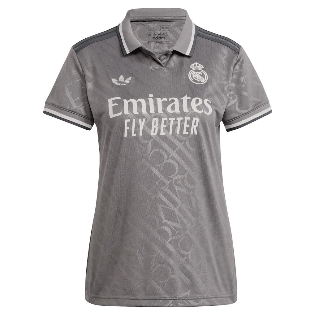 Real Madrid adidas Originals Women's 2024/25 Third Replica Custom Jersey