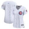 Chicago Cubs Nike Women's Home Limited Jersey - White - Front View