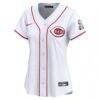 Cincinnati Reds Nike Women's Home Limited Jersey - White - Alt2
