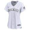 Colorado Rockies Nike Women's Home Limited Jersey - White - Alt1