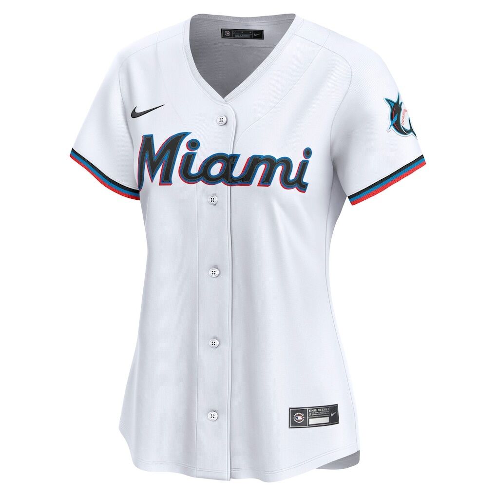 Miami Marlins Nike Women's Home Limited Jersey