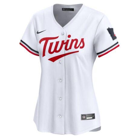 Minnesota Twins Nike Women's Home Limited Jersey - White - Alt1
