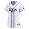 Tampa Bay Rays Nike Women's Home Limited Jersey - White - Alt1