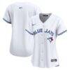 Toronto Blue Jays Nike Women's Home Limited Jersey - White - Front View