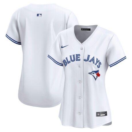 Toronto Blue Jays Nike Women's Home Limited Jersey - White - Front View