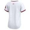 Washington Nationals Nike Women's Home Limited Jersey - White - Detail View
