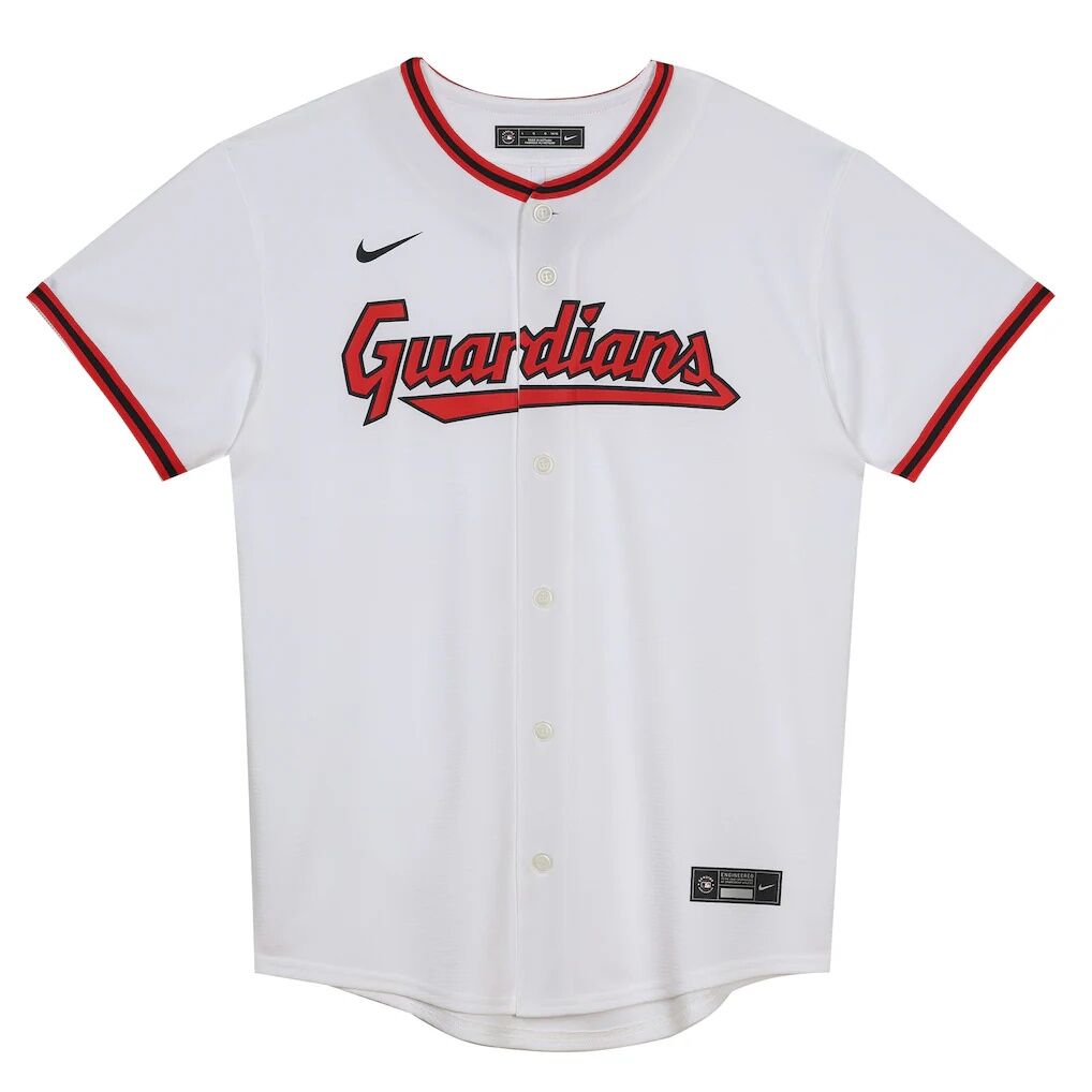 Cleveland Guardians Preschool Home Blank Replica Jersey