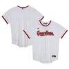 Cleveland Guardians Nike Toddler Home Blank Replica Jersey - White - Front View