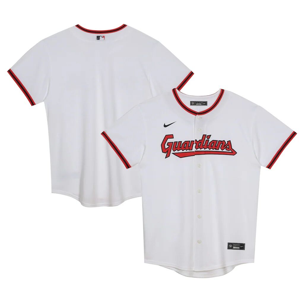 Cleveland Guardians Nike Toddler Home Blank Replica Jersey