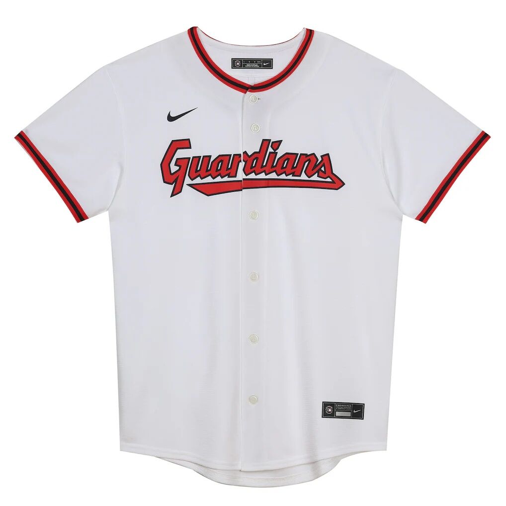 Cleveland Guardians Nike Toddler Home Blank Replica Jersey