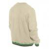 Detroit Tigers New Era St. Patrick's Day Twill Pullover Sweatshirt - Cream - Detail View