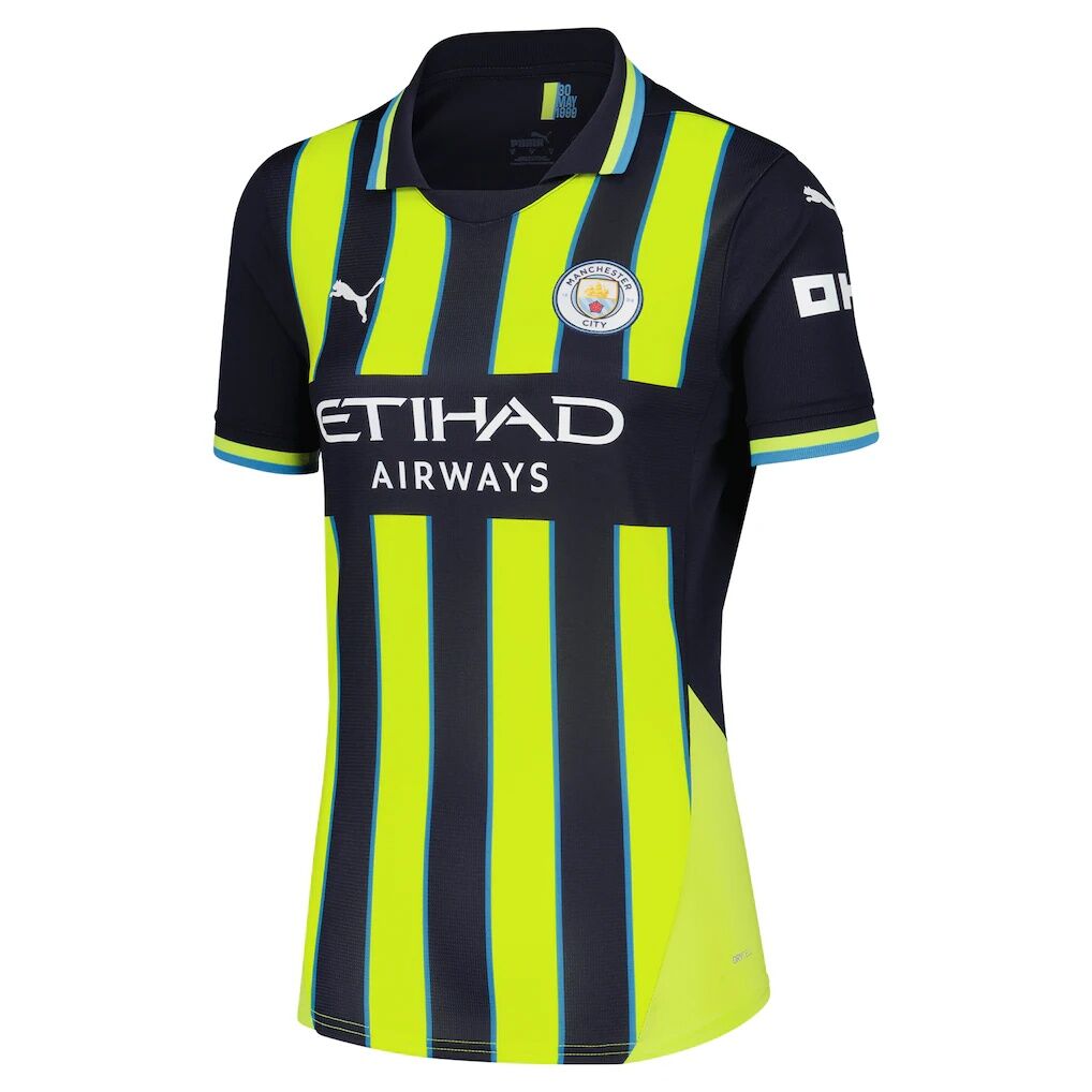 Erling Haaland Manchester City Puma Women's 2024/25 Away Replica Player Jersey