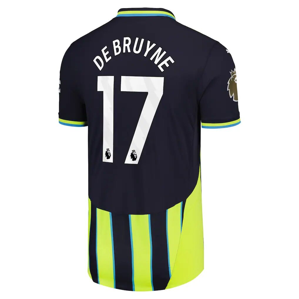 Kevin De Bruyne Manchester City Puma 2024/25 Away Authentic Player Jersey