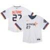 Jose Altuve Houston Astros Nike Infant 2025 City Connect Limited Player Jersey - White - Front View