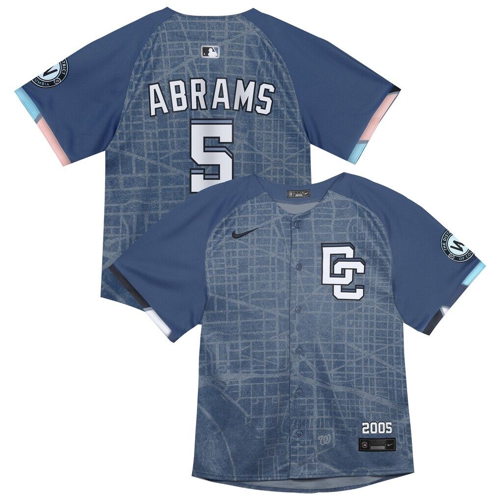 CJ Abrams Washington Nationals Nike Infant City Connect 2025 Limited Jersey