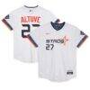 Jose Altuve Houston Astros Nike Preschool 2025 City Connect Limited Player Jersey - White - Front View