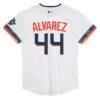 Yordan Alvarez Houston Astros Nike Preschool 2025 City Connect Limited Player Jersey - White - Detail View