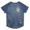 CJ Abrams Washington Nationals Nike Preschool City Connect 2025 Limited Player Jersey - Blue - Side View