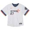 Jose Altuve Houston Astros Nike Toddler City Connect 2025 Limited Jersey - White - Side View