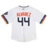 Yordan Alvarez Houston Astros Toddler City Connect 2025 Limited Jersey - White - Detail View