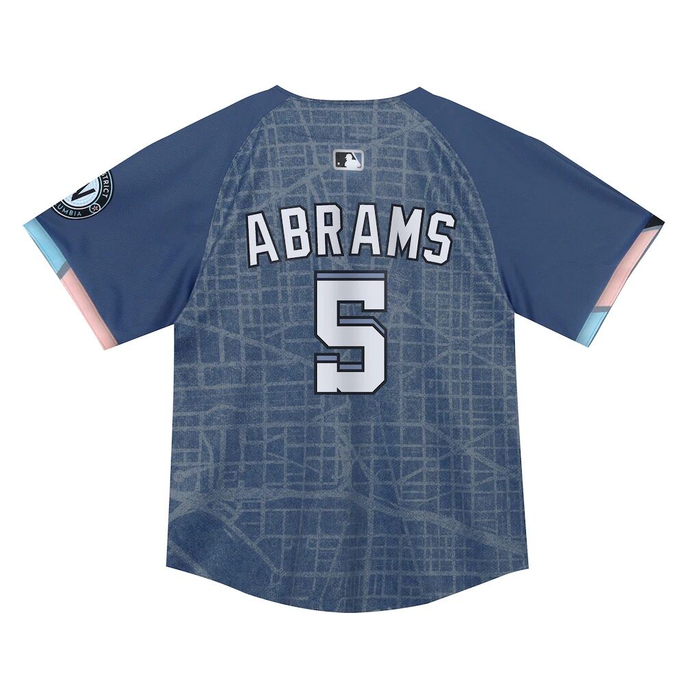 CJ Abrams Washington Nationals Nike Toddler City Connect 2025 Limited Jersey