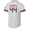 Yordan Alvarez Houston Astros Nike Youth 2025 City Connect Limited Player Jersey - White - Detail View
