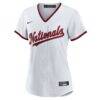 Washington Nationals Nike Women's Home Replica 2.0 Jersey - White - Side View