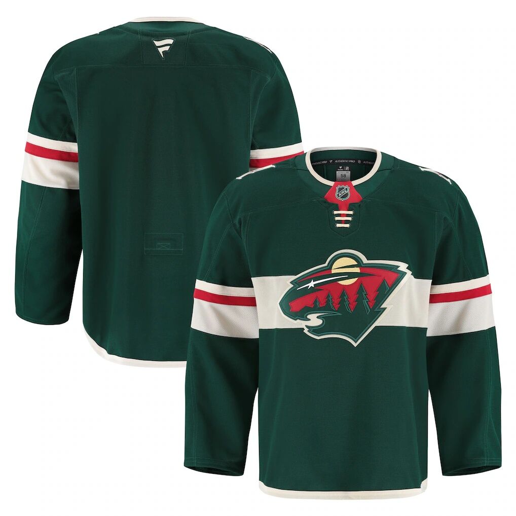 Minnesota Wild Fashion7 Home Authentic Pro Jersey