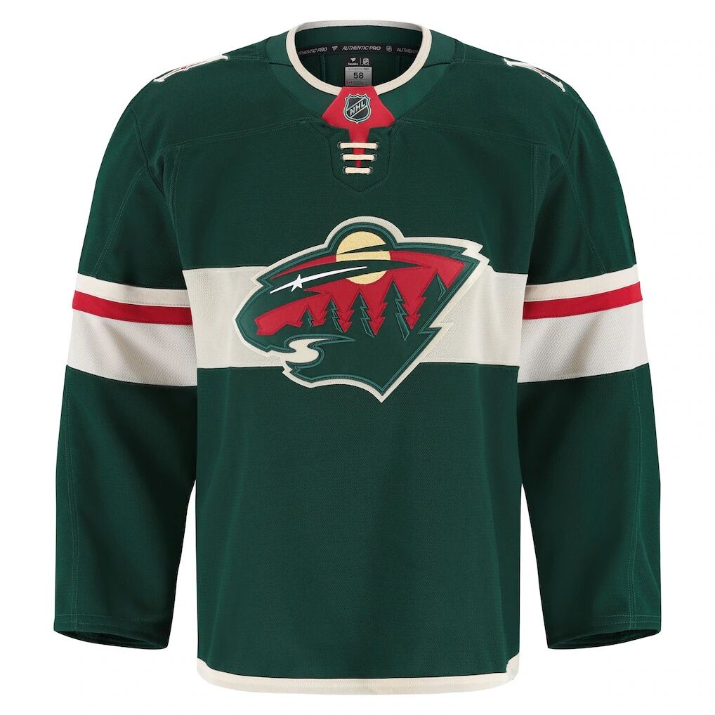 Minnesota Wild Fashion7 Home Authentic Pro Jersey