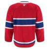 Montreal Canadiens Fashion7 Home Authentic Pro Jersey - Red - Detail View
