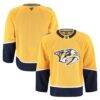 Nashville Predators Fashion7 Home Authentic Pro Jersey - Yellow - Front View