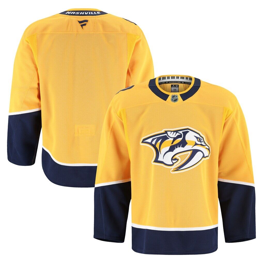 Nashville Predators Fashion7 Home Authentic Pro Jersey