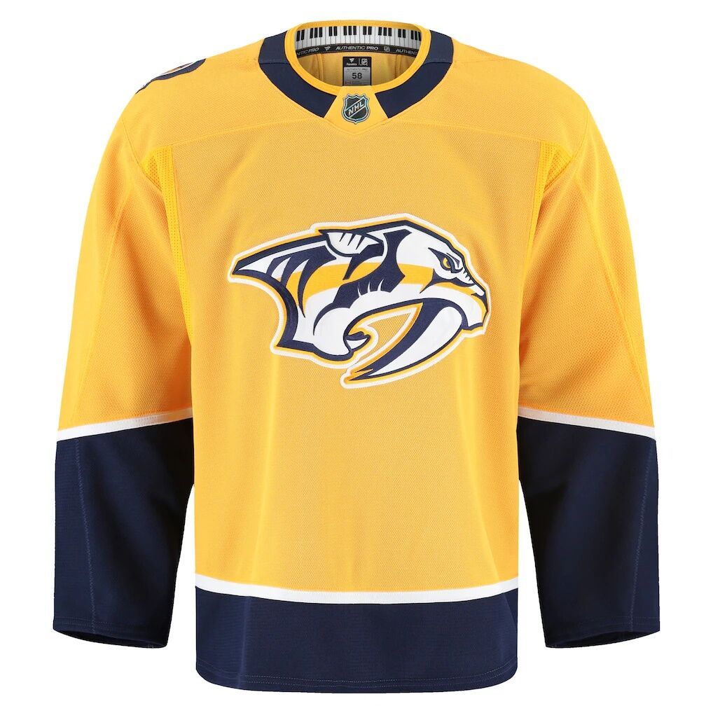 Nashville Predators Fashion7 Home Authentic Pro Jersey