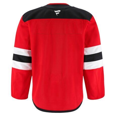 New Jersey Devils Fashion7 Home Authentic Pro Jersey - Red - Front View