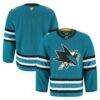 San Jose Sharks Fashion7 Home Authentic Pro Jersey - Teal - Front View