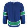 Vancouver Canucks Fashion7 Home Authentic Pro Jersey - Blue - Detail View