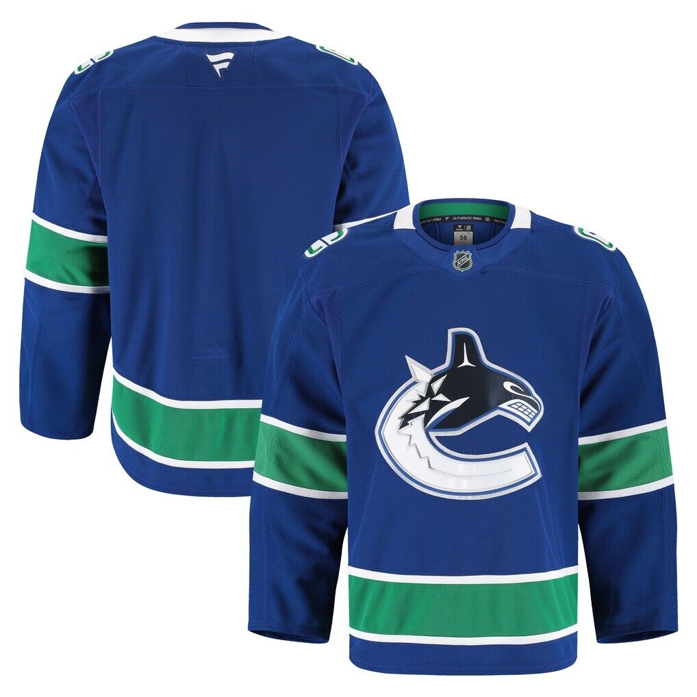 Vancouver Canucks Fashion7 Home Authentic Pro Jersey