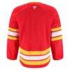 Calgary Flames Fashion7 Home Authentic Pro Jersey - Red - Detail View