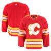 Calgary Flames Fashion7 Home Authentic Pro Jersey - Red - Front View